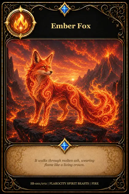 SB-001/072 Ember Fox