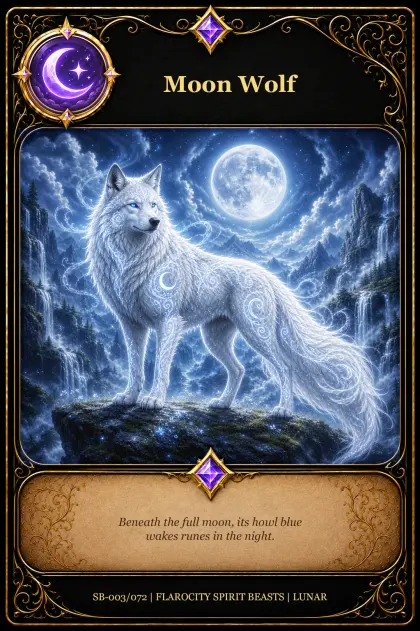 SB-003/072 Moon Wolf