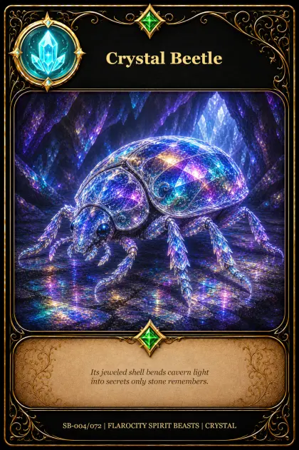 SB-004/072 Crystal Beetle
