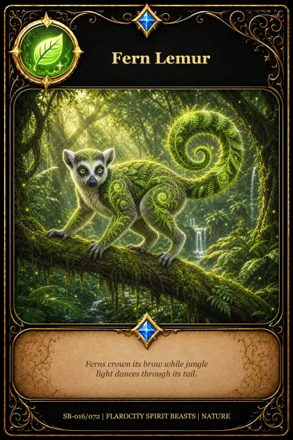 SB-016/072 Fern Lemur