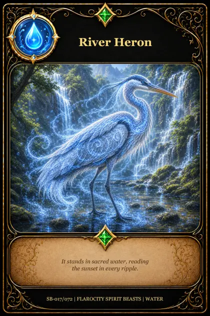 SB-017/072 River Heron
