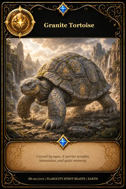 SB-021/072 Granite Tortoise