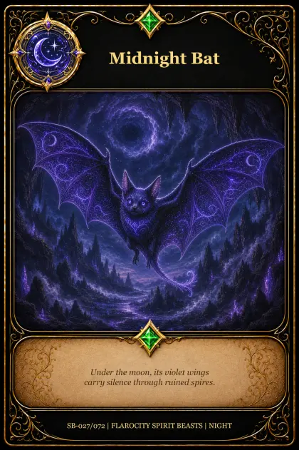SB-027/072 Midnight Bat