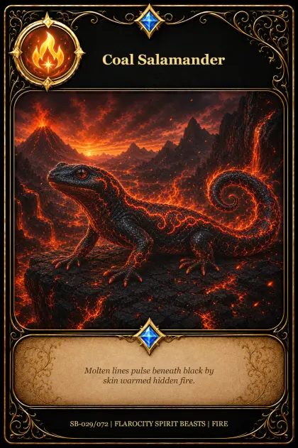 SB-029/072 Coal Salamander