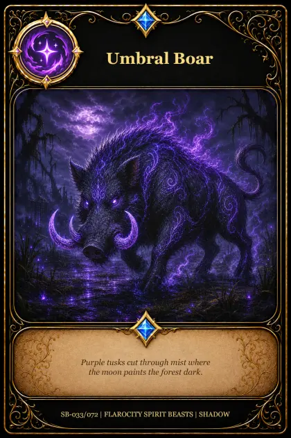 SB-033/072 Umbral Boar