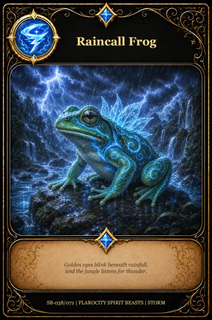 SB-038/072 Raincall Frog
