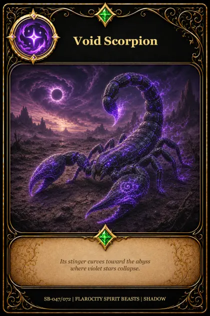 SB-047/072 Void Scorpion
