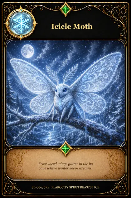 SB-060/072 Icicle Moth